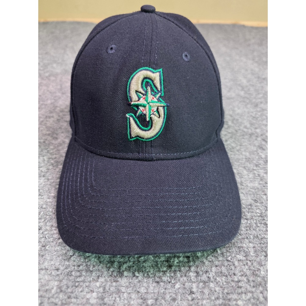Seattle Mariners New Era 9FORTY Hat Mens OSFM Navy MLB Baseball Cap Adjustable